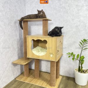 Nhà cây cho mèo cat tree dễ thương CT016