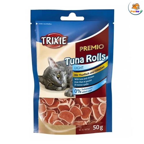 Bánh thưởng cho mèo vị cá ngừ TRIXIE PREMIO Tuna Rolls