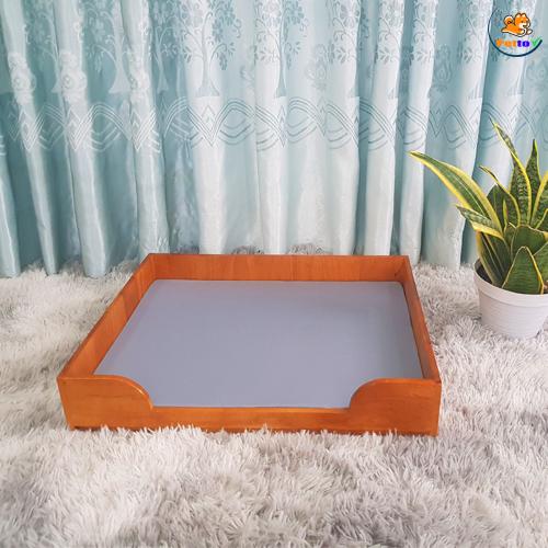 Giường Gỗ Cho Chó Mèo PB002