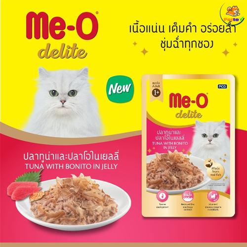 PATEC016_3 - Thức ăn ướt cho mèo Me-o Delite vị cá ngừ và cá ngừ sọc dưa_2
