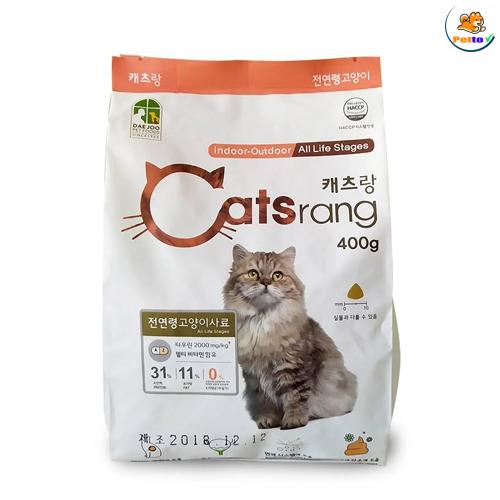 Thức ăn hạt cho mèo Catsrang 400g _1