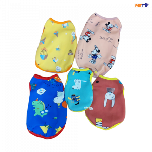 Áo cộc tay dày dành cho chó mèo