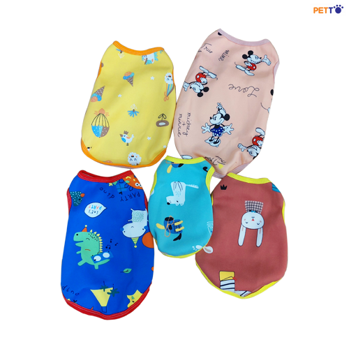 CC001 Áo cộc tay dành cho chó mèo