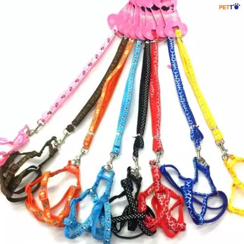 CL007_1 Dây dắt chó mèo kèm yếm _2