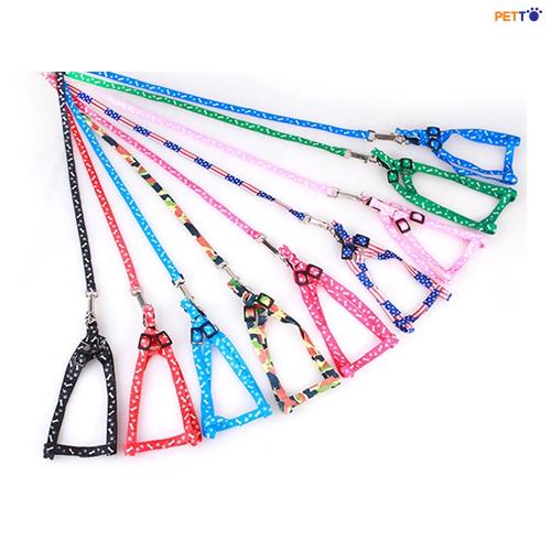 CL007_1 Dây dắt chó mèo kèm yếm