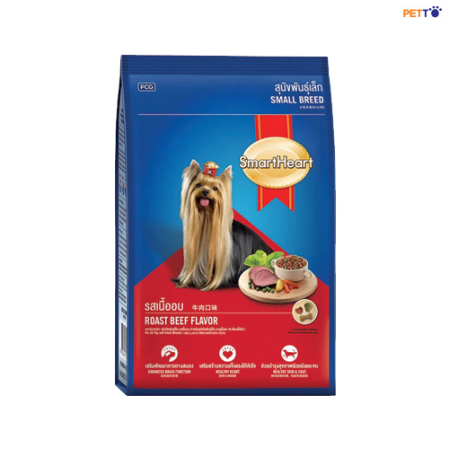 DDF008_1500 Thức ăn hạt cho chó lông dài Smarthearth 400G _1