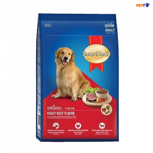 Thức ăn hạt cho chó trưởng thành SmartHeart Adult Roast Vị Bò
