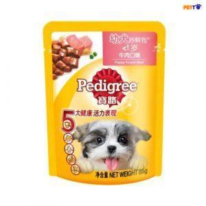 Thức ăn ướt cho chó con Pedigri