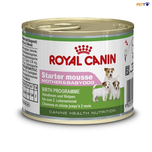 PATED002 Pate Cho Chó Royal Canin Starter Mousse 195g 1