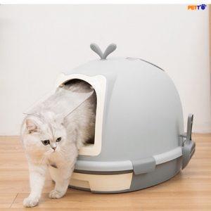 Nhà vệ sinh cao cấp cho mèo STC010