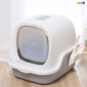 Nhà vệ sinh cho mèo có nắp đậy STC013