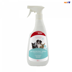 Xịt khử mùi diệt khuẩn Deodorizing Spray Bioline 500ml