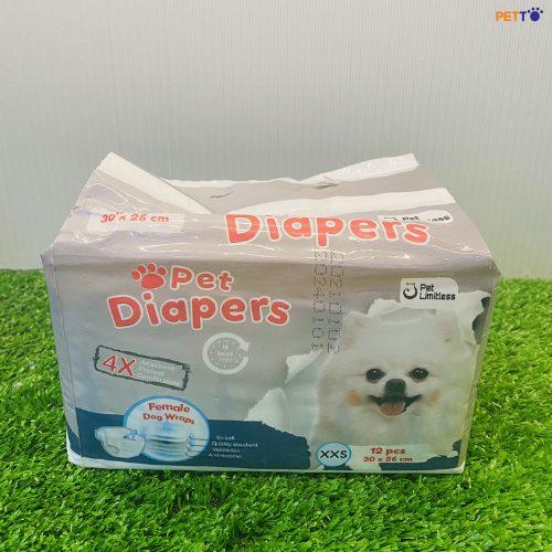 Tã bỉm pet diapers cho chó cái (1)