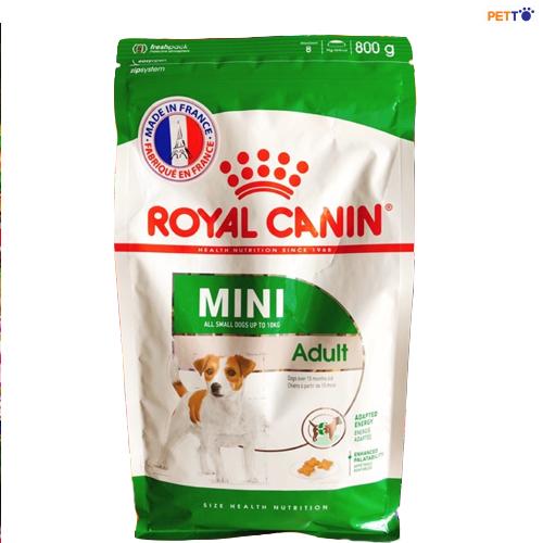 Thức ăn cho chó trưởng thành Royal Canin Mini Adult 800 1