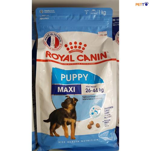 Thức ăn hạt cho chó con Royal Canin Maxi Puppy 1kg 1