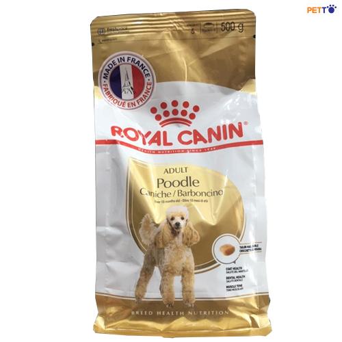 Thức ăn hạt cho chó con giống poodle Royal Canin Poodle Adult 500g 1