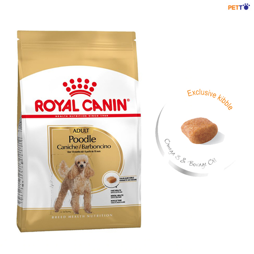 Thức ăn hạt cho chó con giống poodle Royal Canin Poodle Adult 500g 2