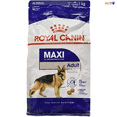 Thức ăn hạt cho chó trưởng thành Royal Canin Maxi Adult 1kg 1