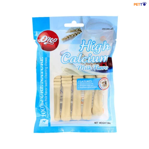 Xương gặm bổ sung canxi vị sữa