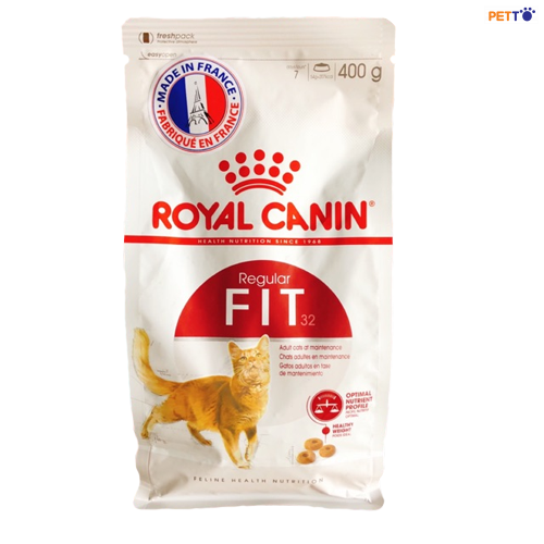 Hạt Royal canin fit 32 cho mèo trưởng thành ưa hoạt động 400gr