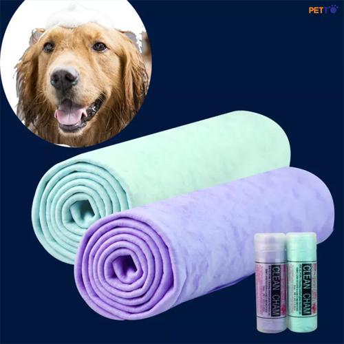 Khăn tắm khô chó mèo