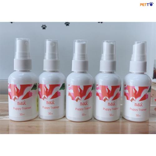 xịt đi vệ sinh đúng chỗ cho chó mèo Magic