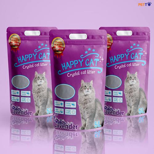 Cát tinh thể Happy Cat hương lavender