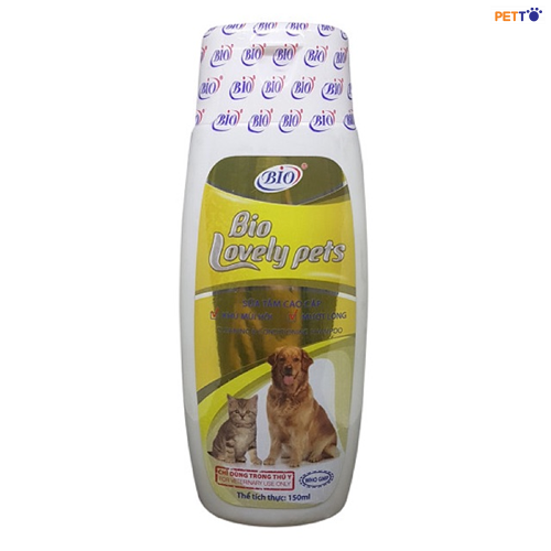 Sữa tắm Bio Lovely pets dữa da cho chó, cho mèo