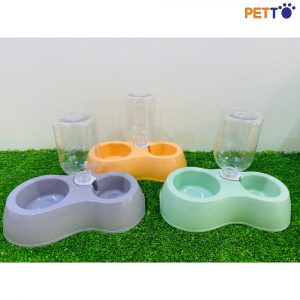 bắt ăn cấp nước cho chó mèo tiện