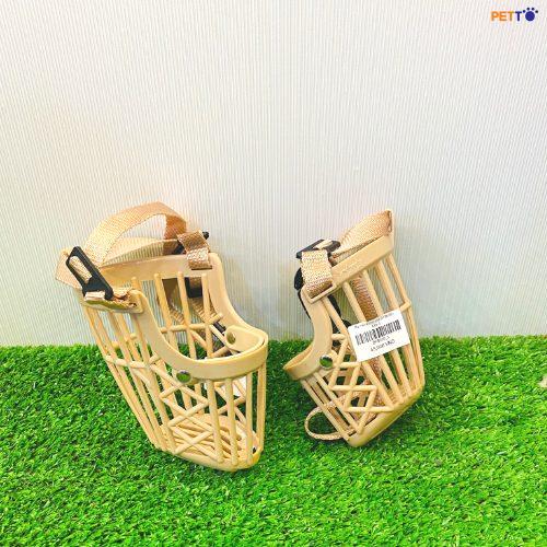 Rọ mõm cho chó bằng nhựa DFB009 (2)