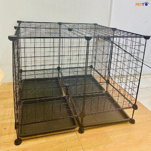 Combo chuồng cho chó mèo - chuồng ghép sắt cho thú cưng CFP016 Combo chuồng cho chó mèo - chuồng ghép sắt cho thú cưng CFP016