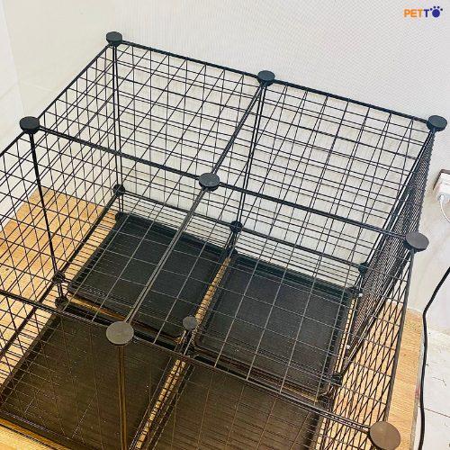 Combo chuồng cho chó mèo - chuồng ghép sắt cho thú cưng CFP016 Combo chuồng cho chó mèo - chuồng ghép sắt cho thú cưng CFP016