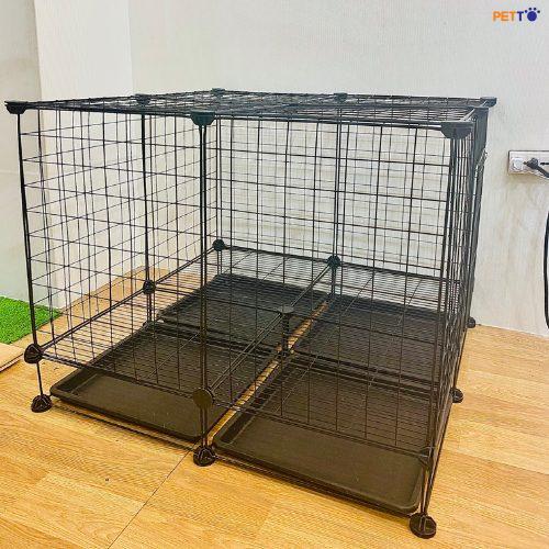 Combo chuồng cho chó mèo - chuồng ghép sắt cho thú cưng CFP016 Combo chuồng cho chó mèo - chuồng ghép sắt cho thú cưng CFP016