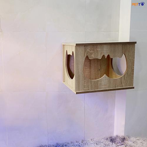 Nhà Treo Tường Cho Mèo Trang Trí Nhà (1)