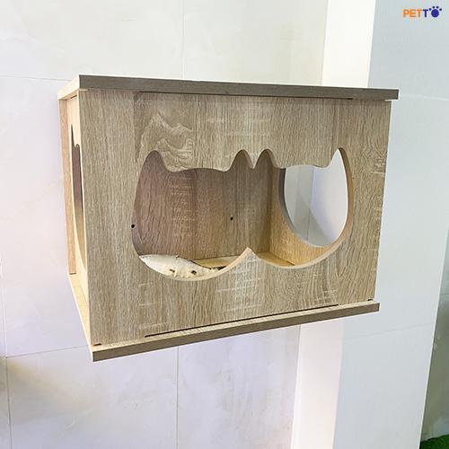 Nhà Treo Tường Cho Mèo Trang Trí Nhà (7)