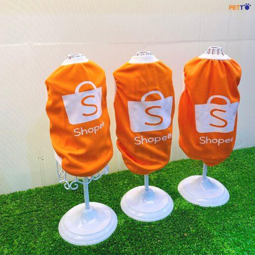 Quần áo cho chó mèo in hình shopee (1)
