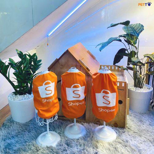 Quần áo cho chó mèo in hình shopee (2)