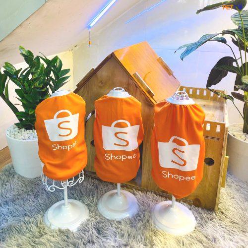 Quần áo cho chó mèo in hình shopee (5)