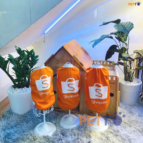Quần áo cho chó mèo in hình shopee (5)