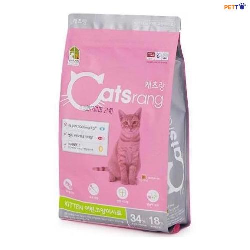 Thức ăn hạt cho mèo Catsrang Kitten 400gr _1
