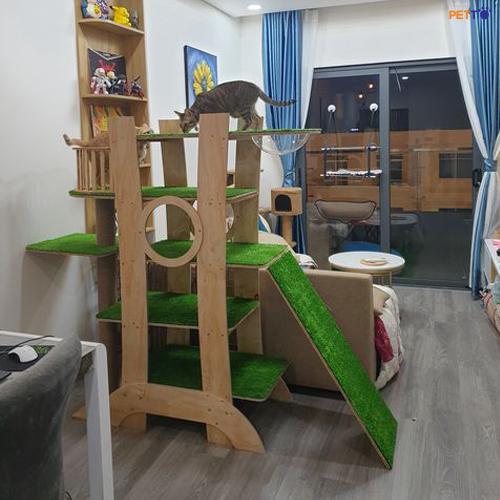 nhà cây cho mèo siêu to CT038 1