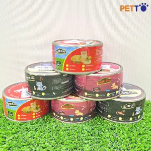 pate nutri cho mèo dạng lon 160g