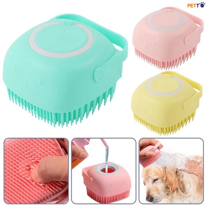 Lược tắm cho chó mèo CCT011 (4) Lược tắm cho chó mèo CCT011