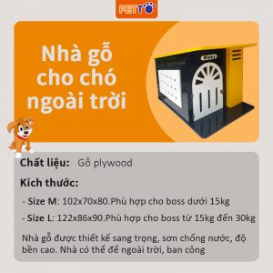 Nhà chó DH018