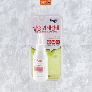 Dung dịch rửa sát trùng tai cho chó mèo forcans chai 80ml(Hàn Quốc) (1)