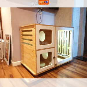 Tủ cho mèo bằng gỗ dài 1m1 CC017