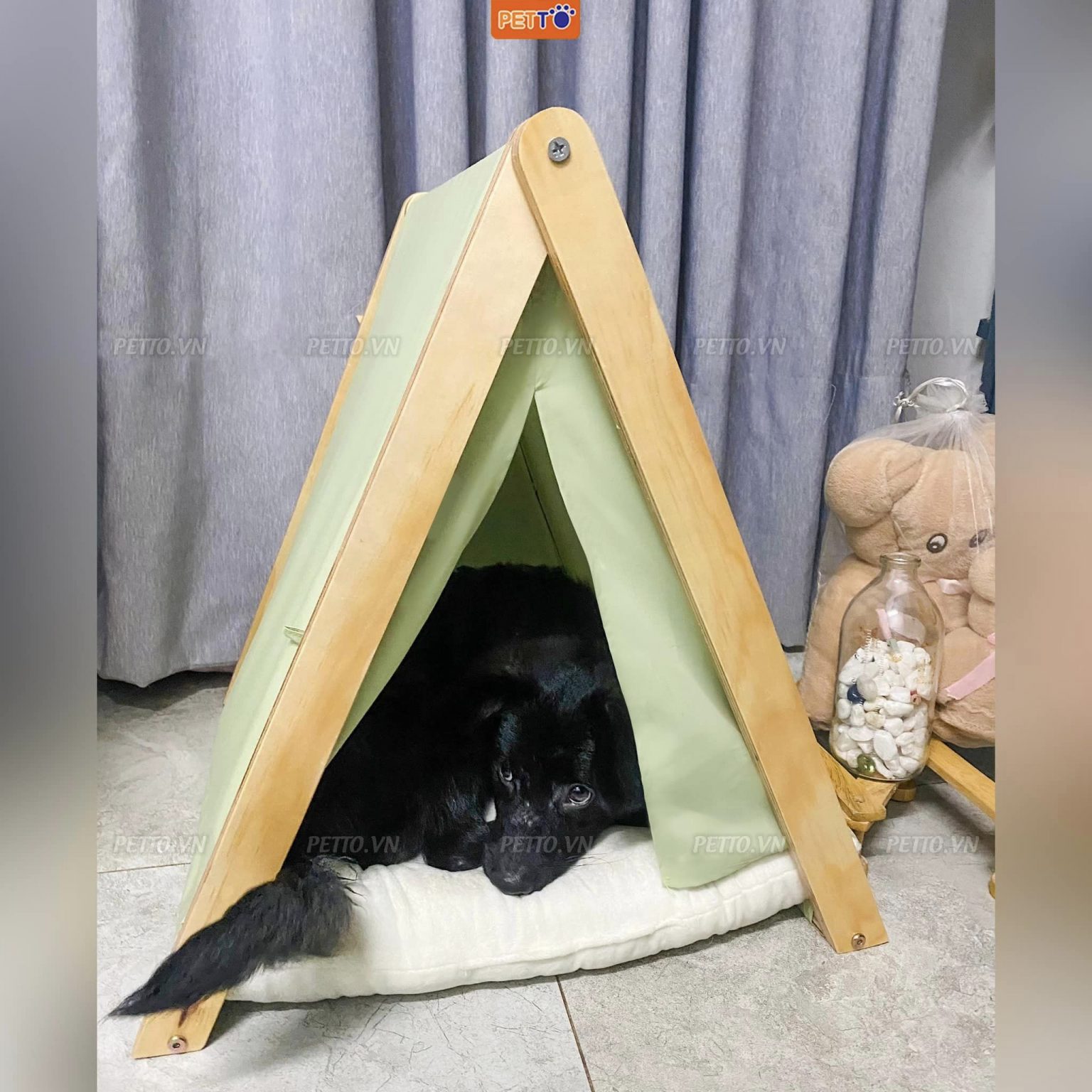Nhà lều cho chó xinh xắn