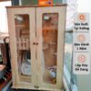 Tủ mèo 3 tầng bằng gỗ cao cấp CC034