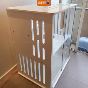 tủ mèo màu trằng xinh xắn (2)