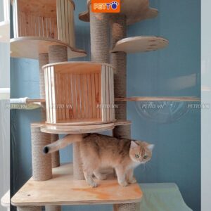 Nhà cây cho mèo khổng lồ độc đáo CBCH035